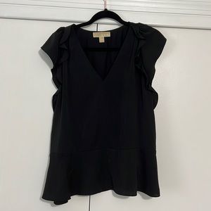 Michael Kors petite peplum top